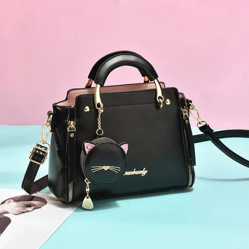 Cartera Miau Negro