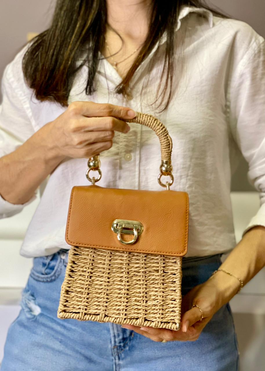 Cartera trenzada